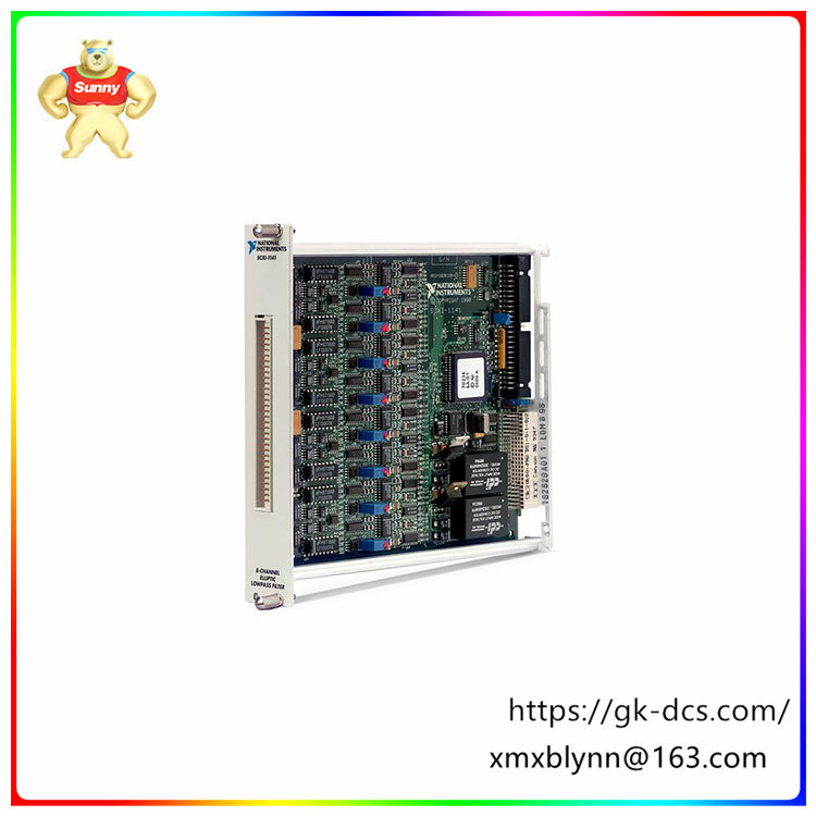 SCXI-1141  Industrial control card module  With high performance data acquisition