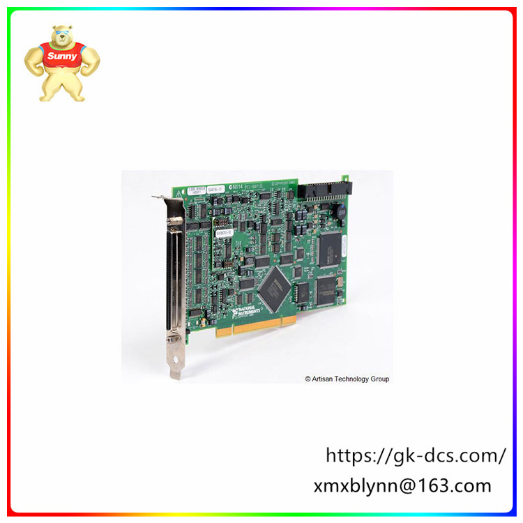 PCI-6071   Multifunctional data acquisition (DAQ) equipment   It has 16-bit resolution and an input voltage range of ±0.05 to ±10 V