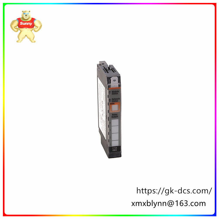 1734-OW4 Digital contact module Has four (4) single pole single throw