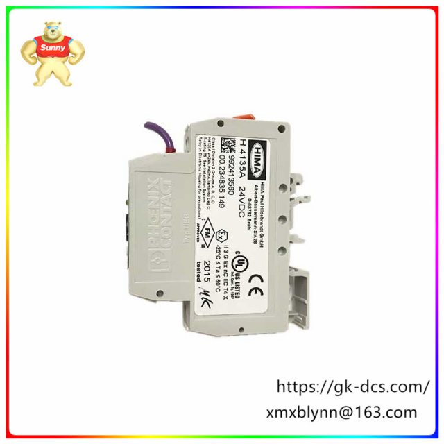 H4135A-992413560 | Instrument safety system | Real-time monitoring of various parameters and signals in industrial processes