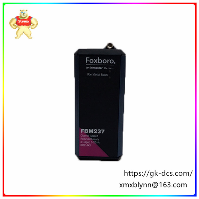RH924YF  |   Fieldbus module  | Foxboro  | Perform data acquisition and alarm detection and notification