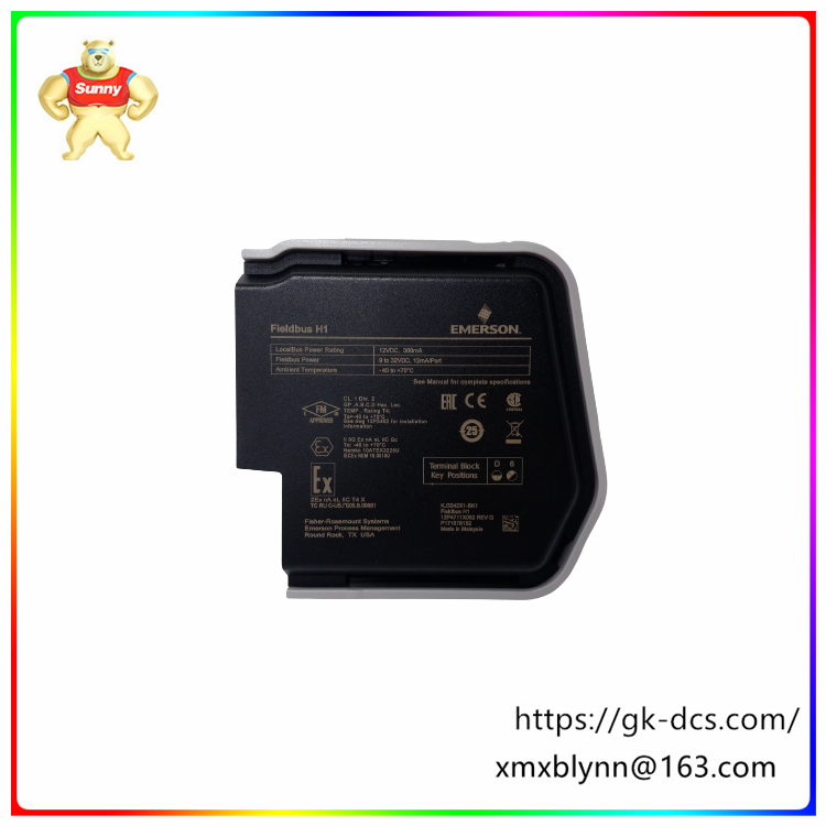 KJ3242X1-BK1 12P4711X042 | Fieldbus H1 card  | With high stability