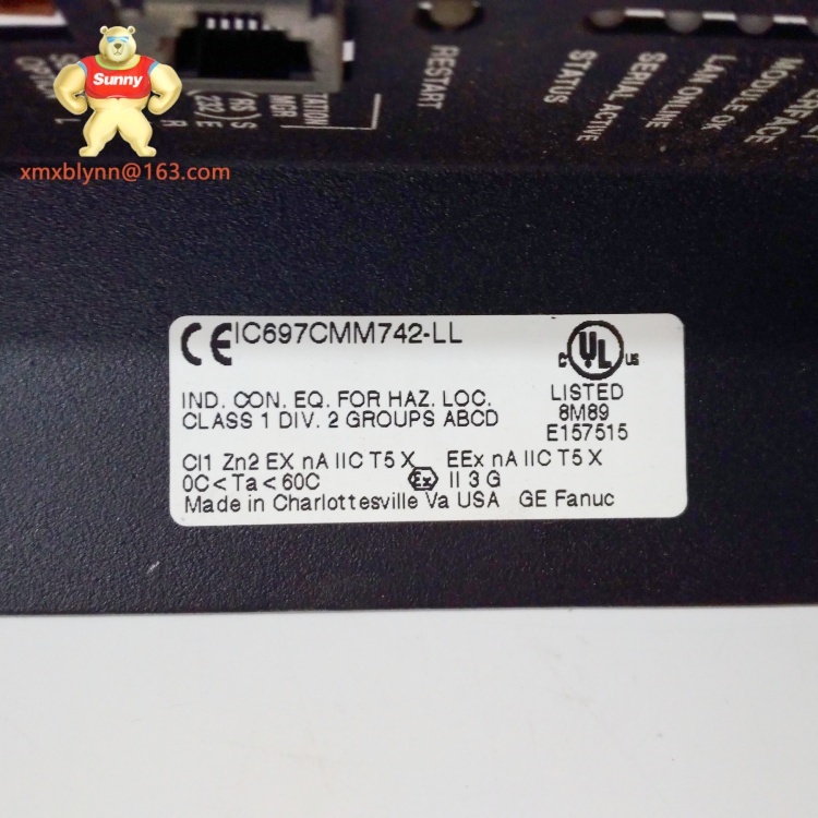 GE	IC697CMM742 | Multi-Protocol Ethernet Communication Module