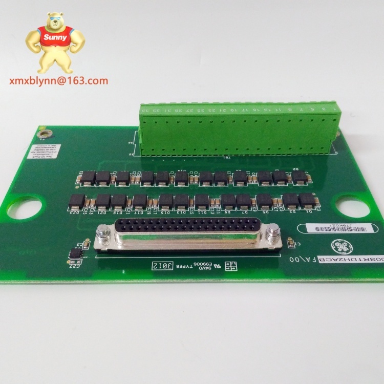 GE	IS200SRTDH2ACB | Isolated RTD input terminal board for Mark VI systems