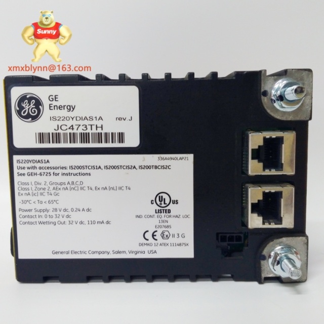 GE	IS220YDIAS1A | Digital Input Module
