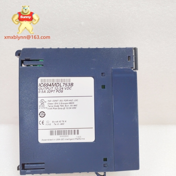 GE	IC694MDL753 | 32-Channel Digital Input Module