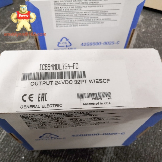 GE	IC694MDL754 | High-Power Discrete Output Module