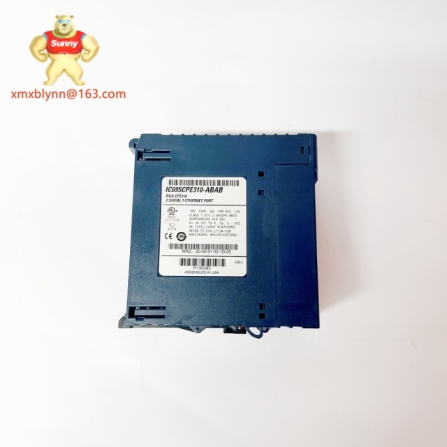 GE	IC695CPE310-ABAH | RX3i Series PLC CPU Module