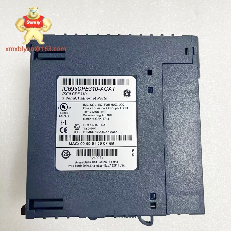 GE	IC695CPE310-ACAT | Compact CPU Module