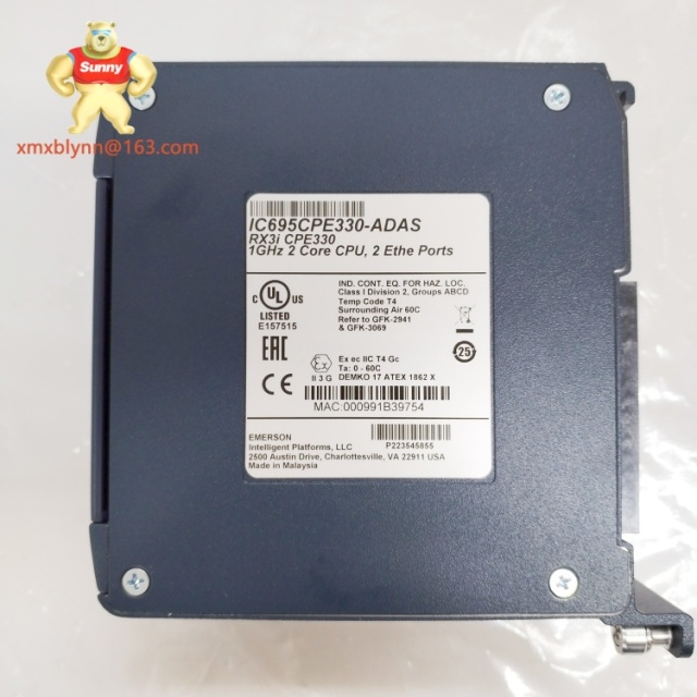 GE	IC695CPE330-ABAF | Region-Specific High-Performance CPU