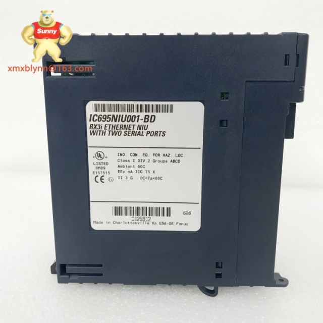 GE	IC695NIU001-BE | Network Interface Unit