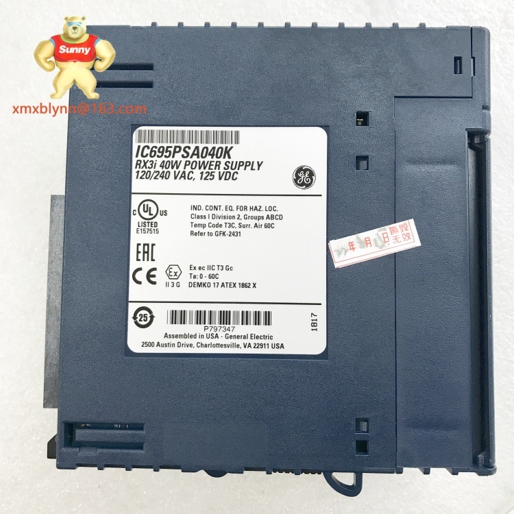 GE	IC695PSA040L | DC-DC Power Converter Module