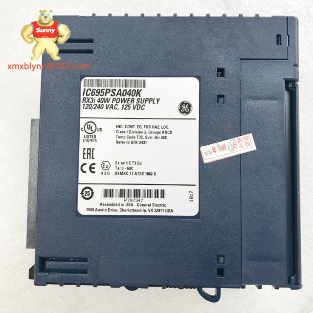 GE	IC695PSA040F | AC-DC Power Supply Module