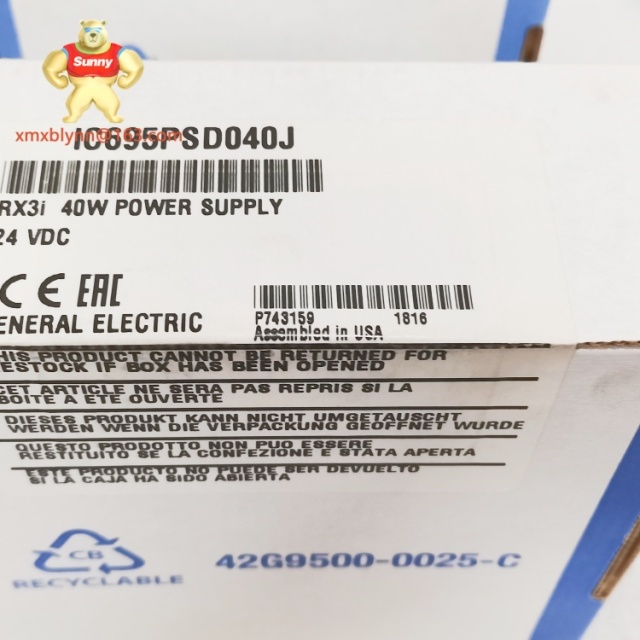 GE	IC695PSD040H | Redundant Power Supply Module