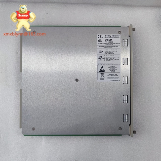 BENTLY	3500/33 | Vibration Monitoring Module