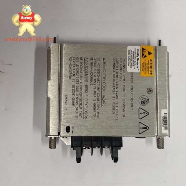 BENTLY	125840-02 | Low-Voltage AC Power Input Module