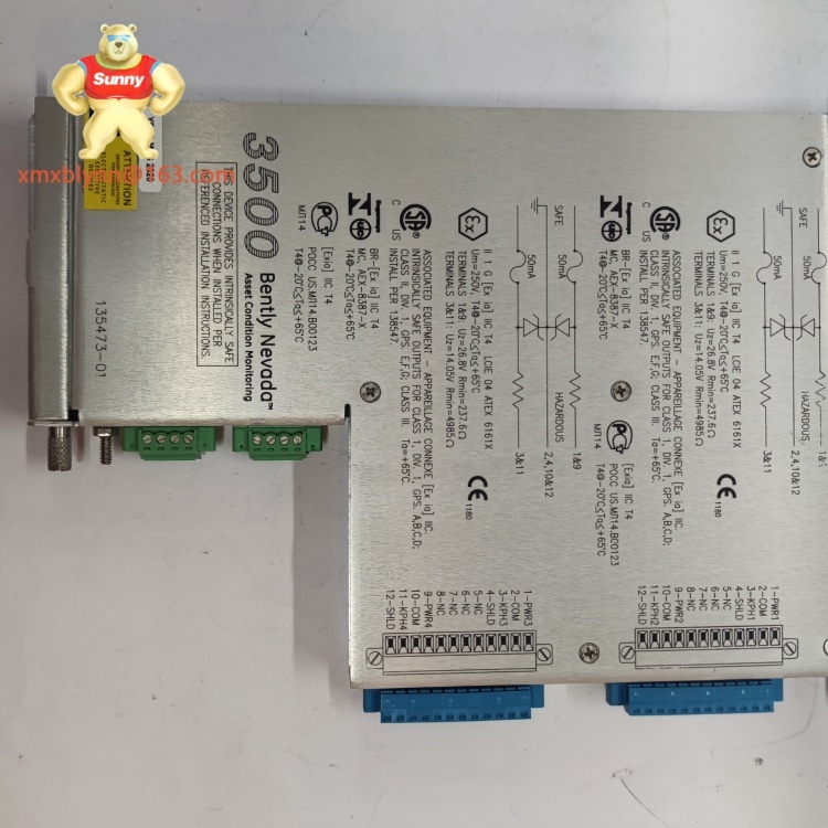 BENTLY	135473-01 | Multi-Channel Vibration Monitoring Module
