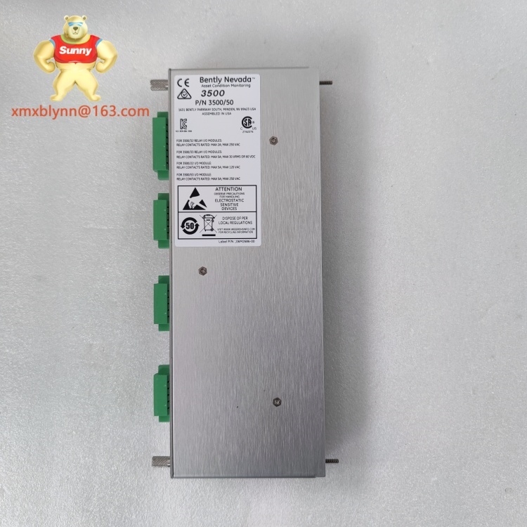 BENTLY	3500/50 133442-01 | Machinery Protection Monitor Module