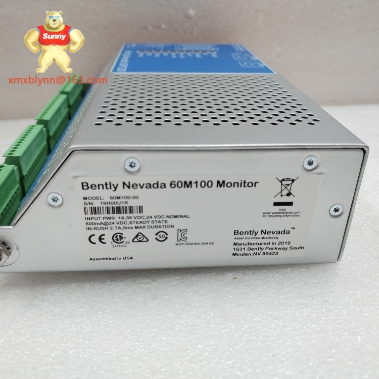 BENTLY	60M100-00 | Eddy Current Proximity Sensor