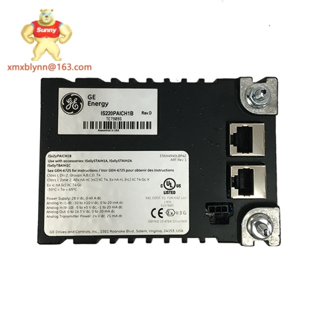 GE 	IS220PAICH1B | Industrial Power Supply Module