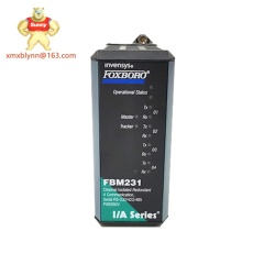 FOXBORO   P0926GV FBM231 | 16-Channel Analog Input Module