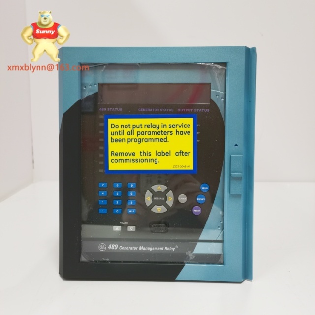 GE 	SR489-P5-LO-A20-E | 	Generator Protection Relay