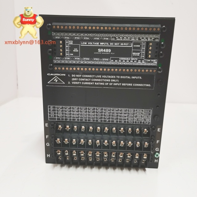 GE 	SR489-P5-LO-A20-E | 	Generator Protection Relay