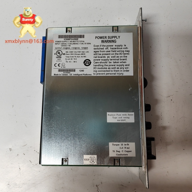 GE	IC698PSA350E |  Industrial Power Supply Module
