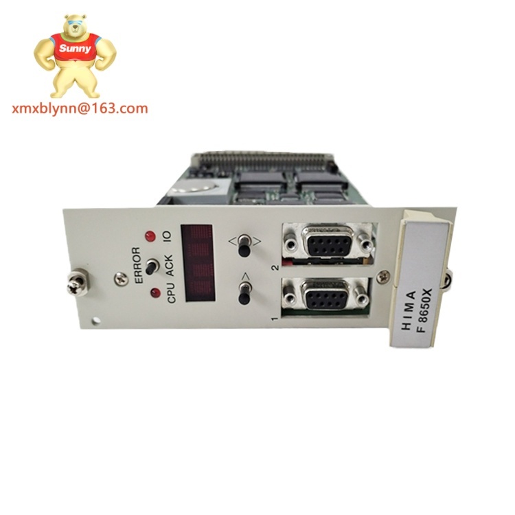 HIMA  F8650X  | SIL 3 Safety Controller Module