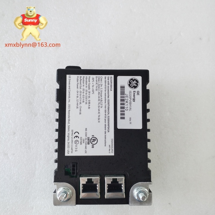 GE	IS220PVIBH1A | Vibration Monitoring Module