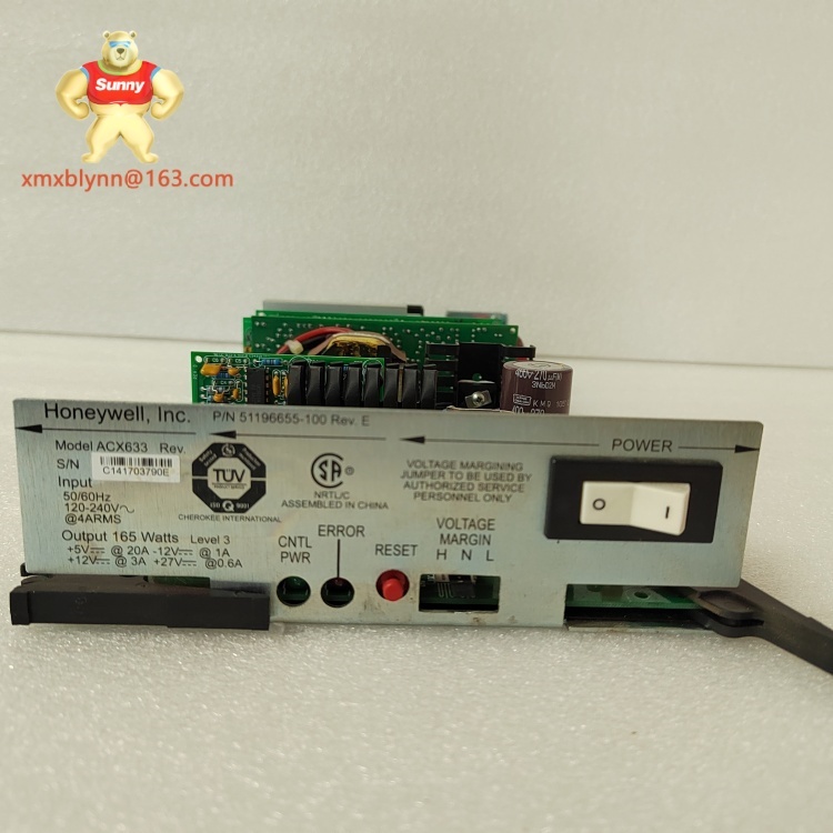 HONEYWELL	51196655-100 | Dual-Node Power Supply Module