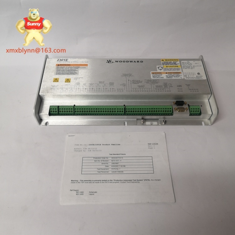 WOODWARD	2301E 8273-1011 | Digital Load Sharing & Speed Controller