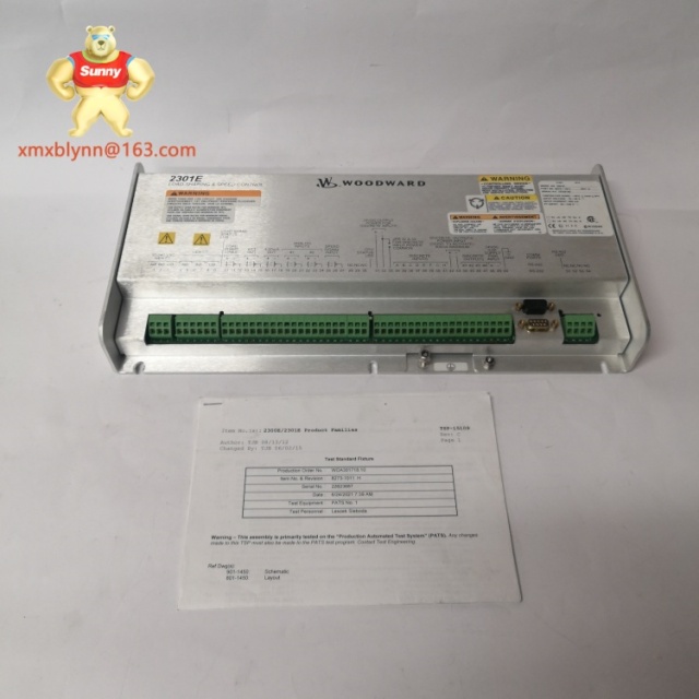WOODWARD	2301E 8273-1011 | Digital Load Sharing & Speed Controller