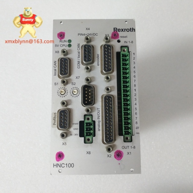 REXROTH  VT-HNC100-1-23/W-08-0-0 | Hydraulic Precision Control Module