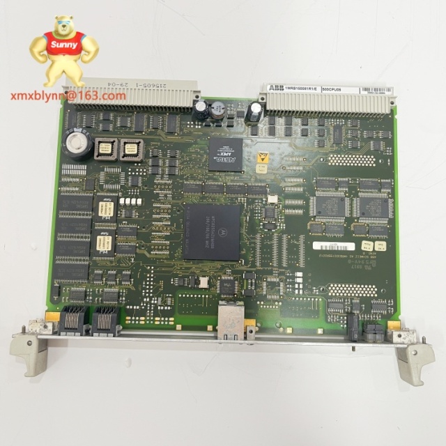 ABB	500CPU05 1MRB150081R1 |  AC500 Series Industrial PLC CPU