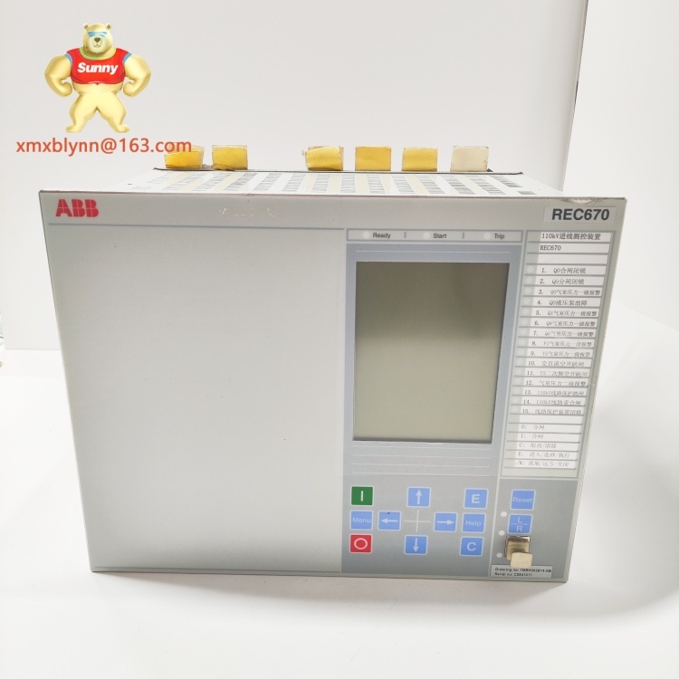 ABB  REC670 1MRK002814 | Numerical Line Protection Relay