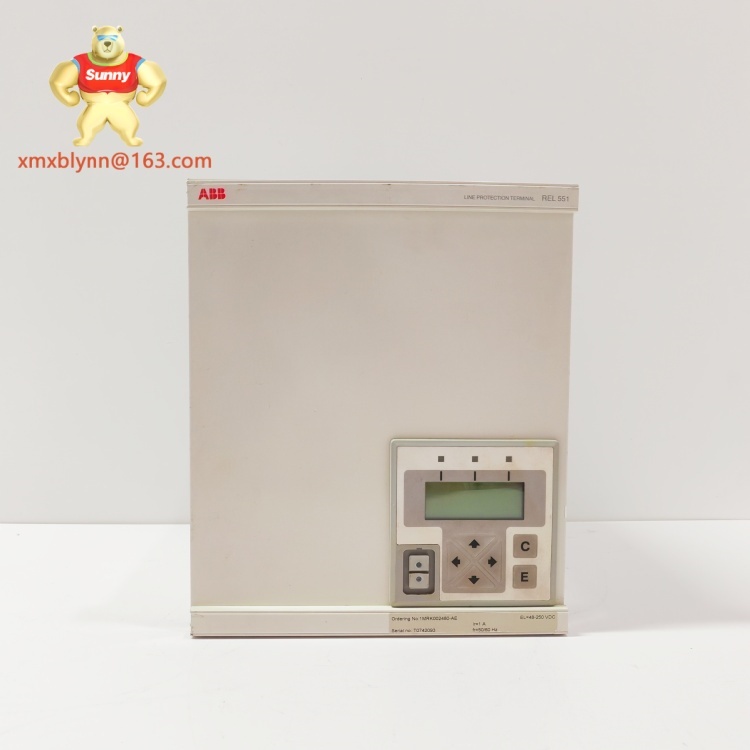 ABB	REL551 1MRK002480 | Medium-Voltage Feeder Protection Relay