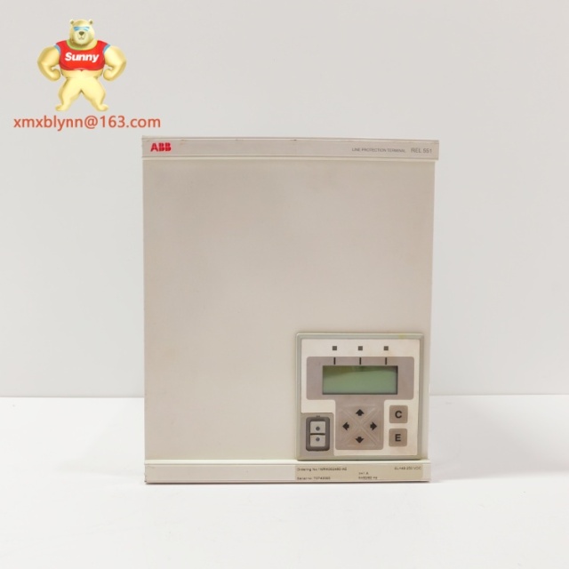 ABB	REL551 1MRK002480 | Medium-Voltage Feeder Protection Relay