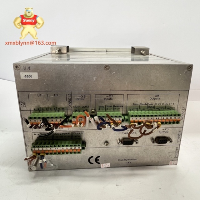 ABB  SYNCHROTACT 5 SYN5202 | Industrial Synchronization Controller