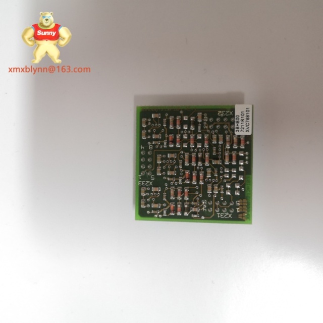 ABB  XVC768101 3BHB007211R101 | Analog Input/Output Control Module