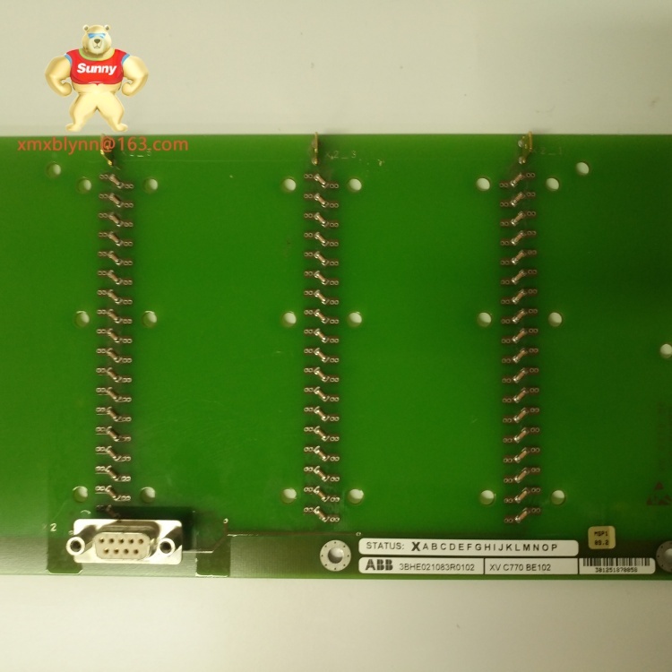 ABB	XVC770BE102 3BHE021083R0102 | Industrial Voltage Control Module
