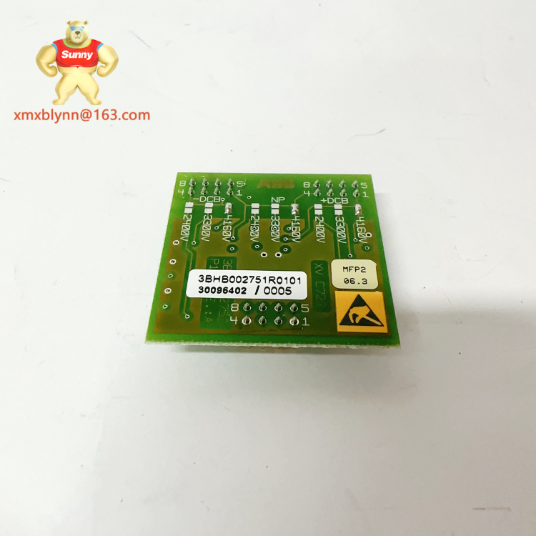 ABB	XVC722AE101 3BHB002751R0101 | Analog Input/Output Control Module