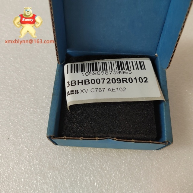 ABB XVC767AE102 3BHB007209R0102 | Industrial HMI Interface Module