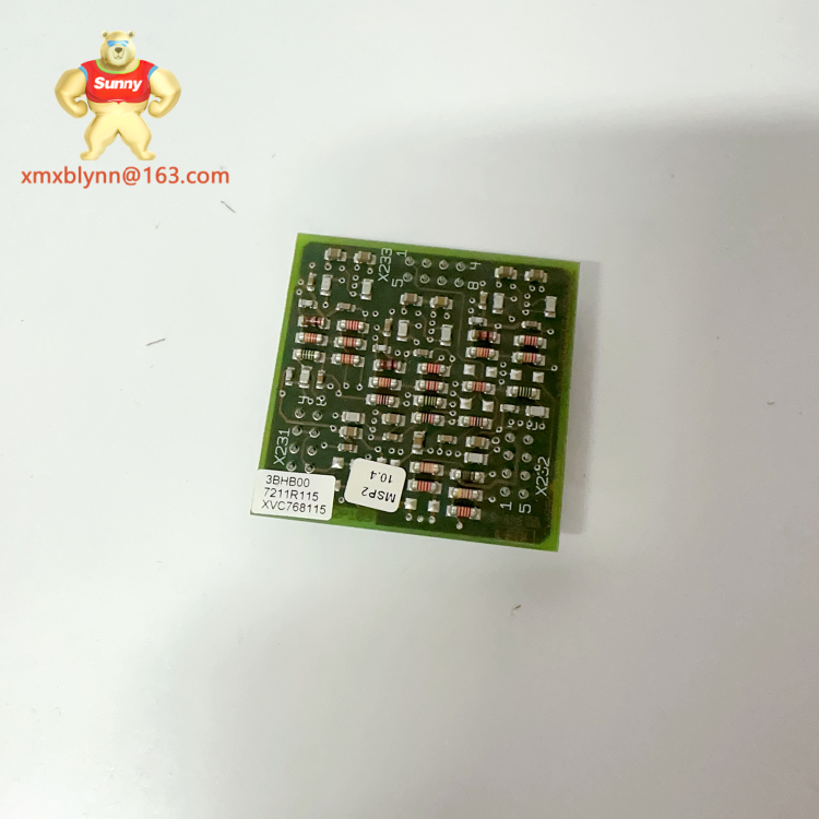 ABB  XVC768115 3BHB007211R115 | Product TypeIndustrial Control Interface Module
