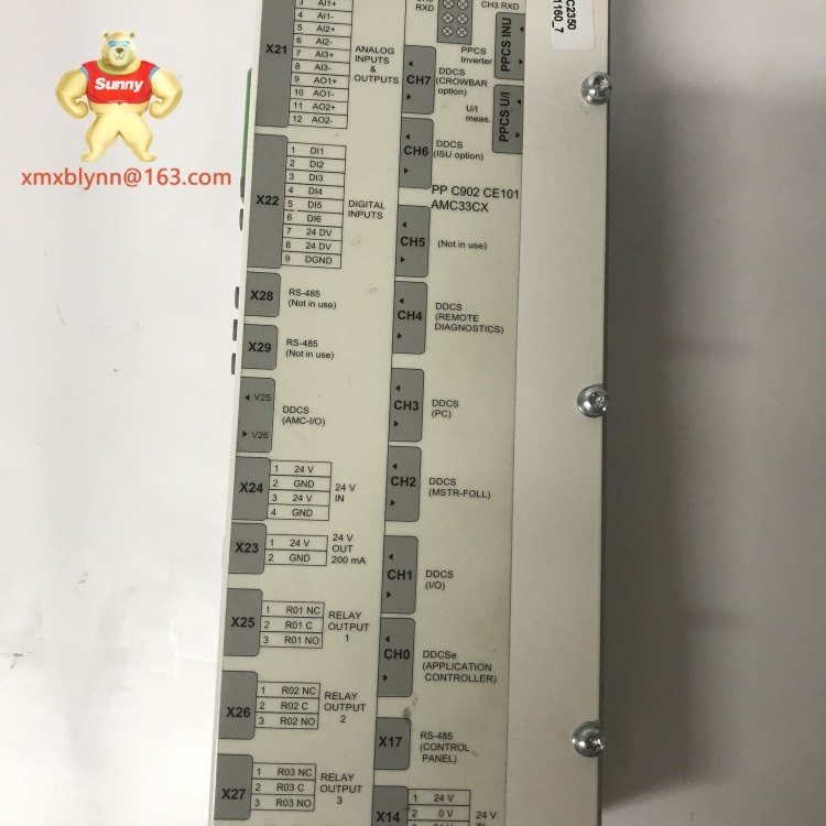 ABB	NDCU-33CX 3AUA0000052751 |  Drive Control Unit