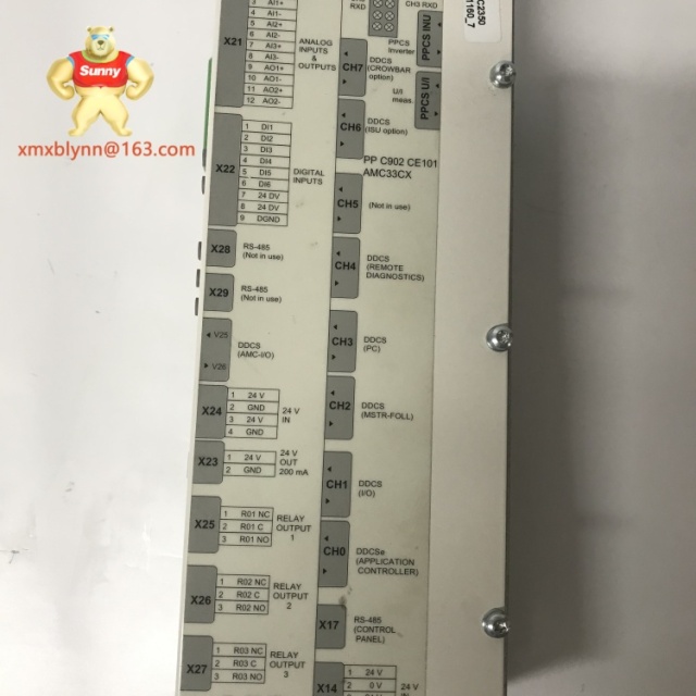 ABB	NDCU-33CX 3AUA0000052751 |  Drive Control Unit