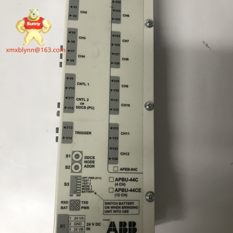 ABB	APBU-44C 64669982 | Industrial Control Unit
