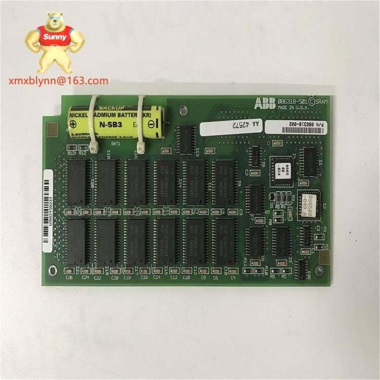 ABB	086318-002 086318-501 | Industrial Sensor Interface Module