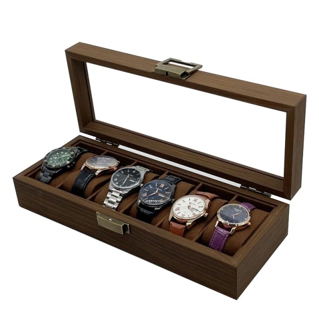 Watch Storage & Display Box （ for ６ watches)