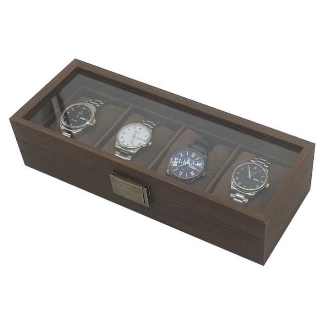 Watch Storage & Display Box （ for 4 watches)
